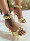 Zuella-1 Gold Heels