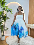Chic Majesty Floral Maxi Dress