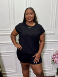 Sasha Ribbed Shorts Set