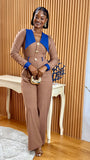 Holland Denim Contrast Jumpsuit
