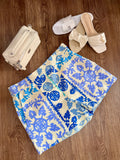 Zara Multi Pattern Mini Shorts