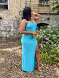 Daniel Cowl Back Bodycon Cami Dress