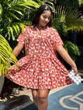 Morning Glory Floral  Dress