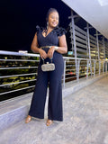 Sosha Ruffle Top Jumpsuit