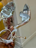 Prisca-1 Silver Heels
