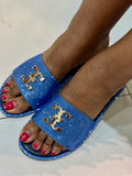 YSA-1 Rhinestone Sandals