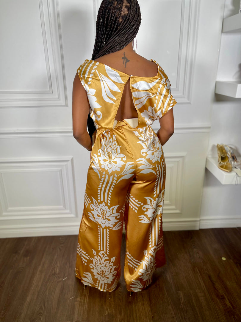 Highly Blessed Wide Leg Jumpsuit
